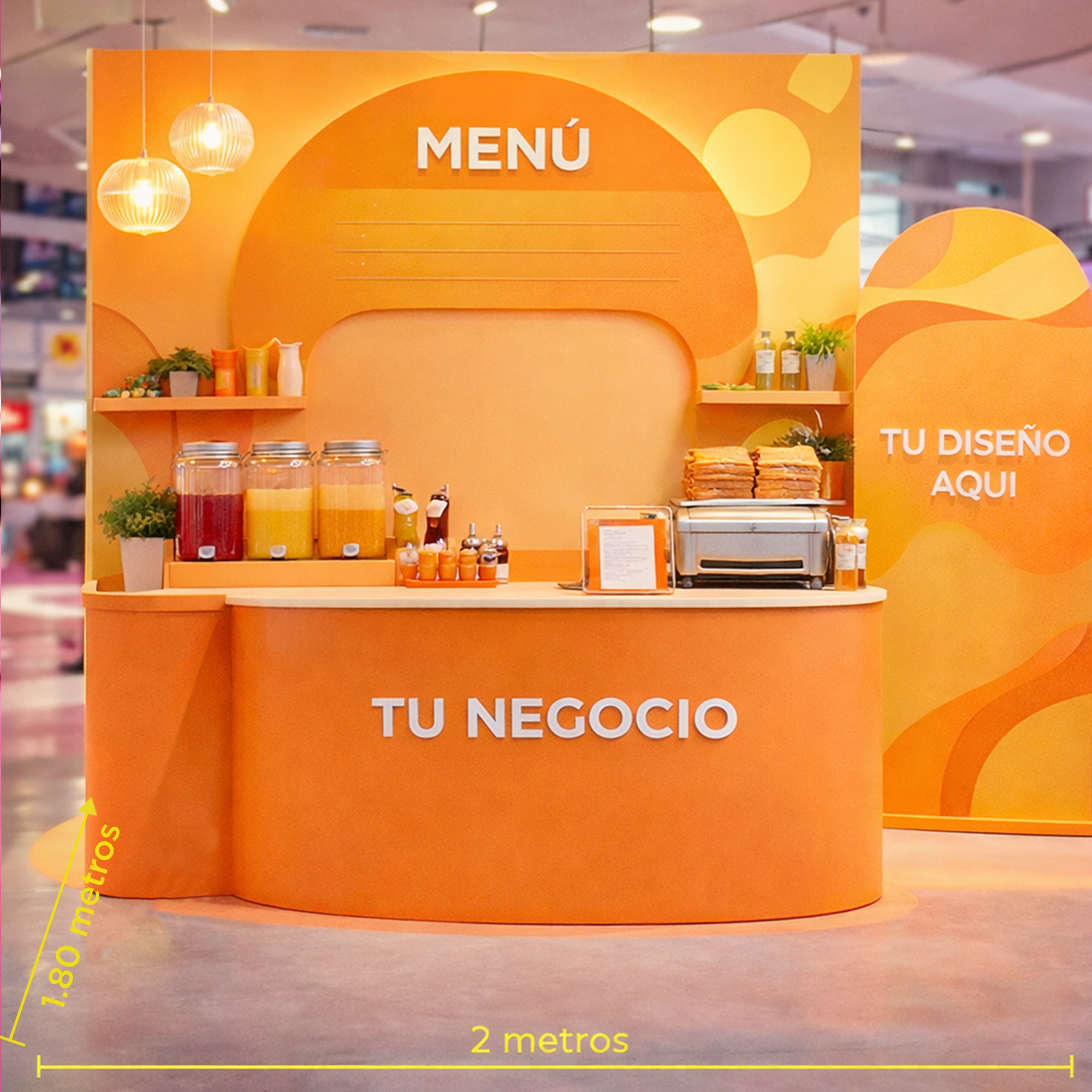 STAND ÁREA DE COMIDA (COMIDA CONSUMO INMEDIATO)